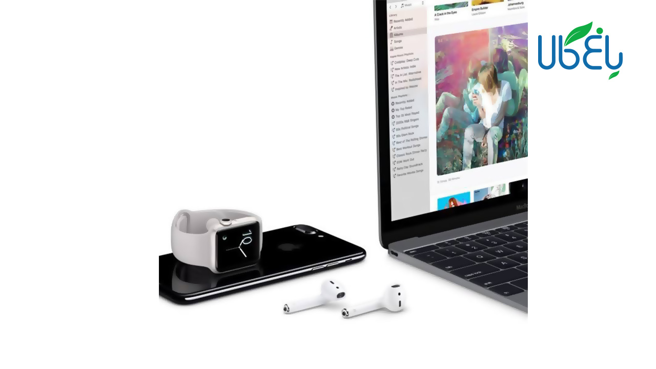 هدفون بی سیم اپل مدل ایرپاد (AirPods) سری 1 به همراه محفظه شارژ هدفون بی سیم اپل مدل ایرپاد (AirPods) سری 1 به همراه محفظه شارژ