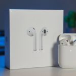 هدفون بیسیم اپل مدل ایرپاد سری1 (AirPods1) به همراه محفظه شارژ