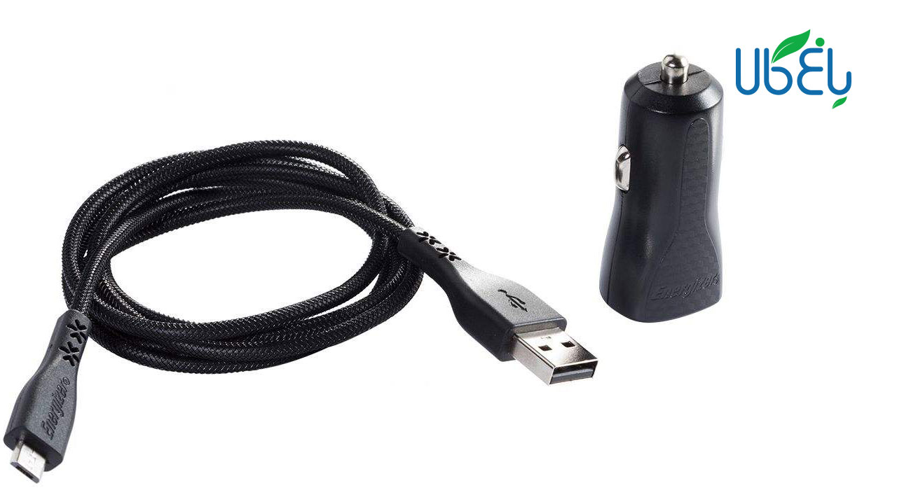 شارژر فندکی انرجایزر مدل DC1ALMCM + کابل MicroUSB شارژر فندکی انرجایزر مدل DC1ALMCM + کابل MicroUSB
