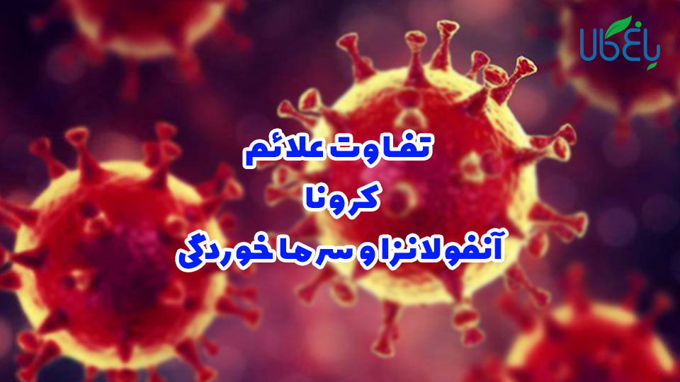 تفاوت علائم کرونا ، آنفولانزا و سرما خوردگی چیست؟