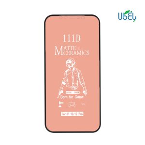 محافظ صفحه نمایش (گلس) مات سرامیکی گوشی‌های اپل iPhone 12/12 pro